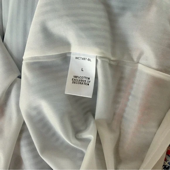 THML Blue and White Striped Cotton Sun Dress with Tassels & Embroidered Details - Picture 11 of 14